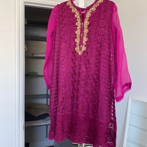 Agha noor Kurta and slip RTW